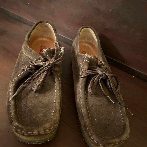 Clarks original wallabee in slate brown - Picture 3 of 4